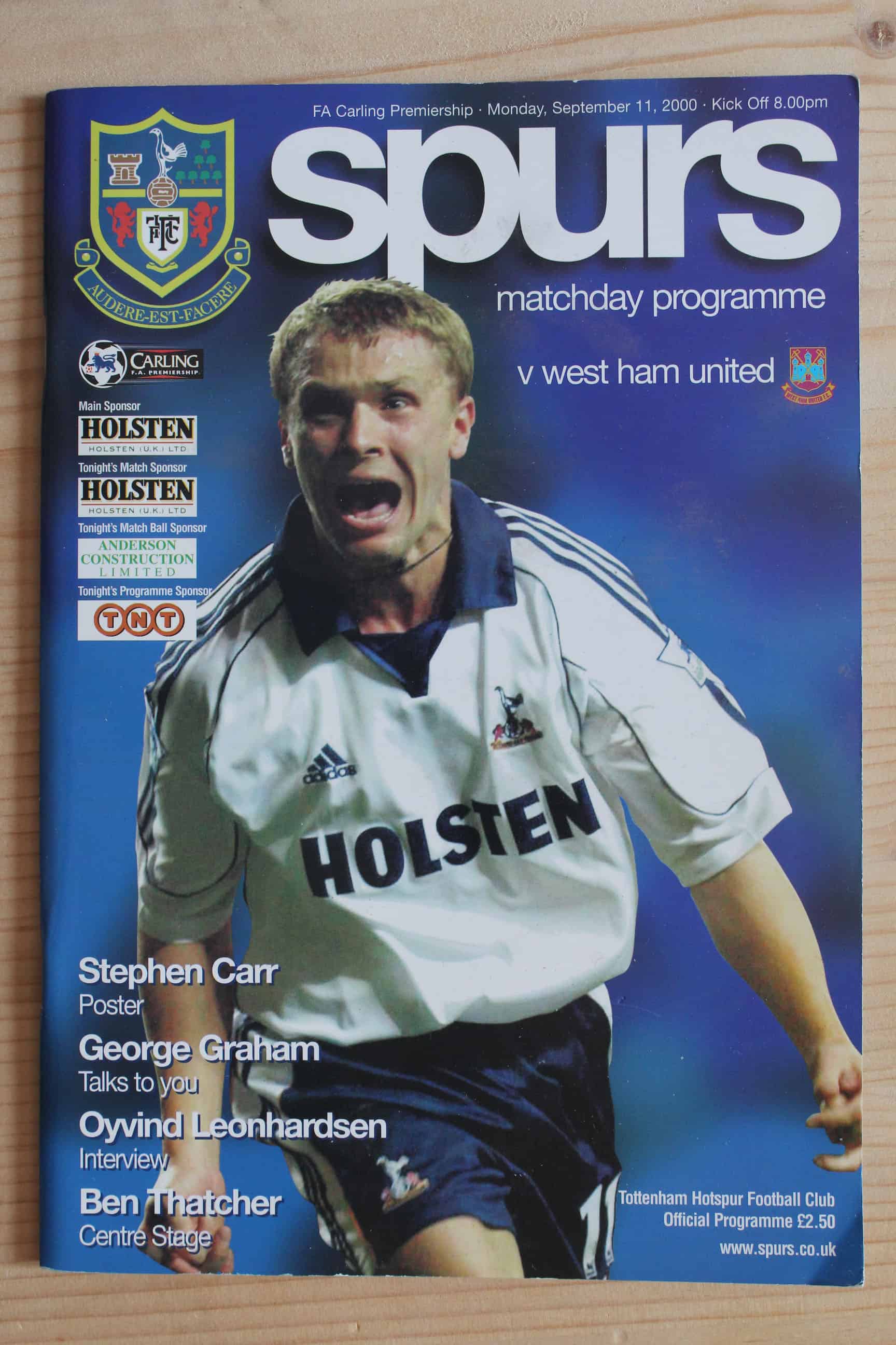 Tottenham Hotspur FC v West Ham United FC